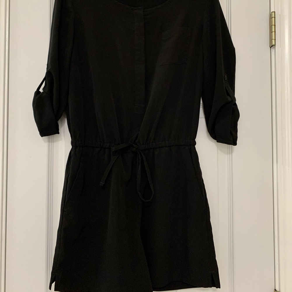 Black romper loft